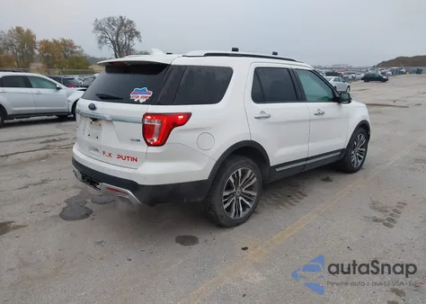2017 Ford Explorer Platinum from USA, damaged, VIN 1FM5K8HT2HGA19404